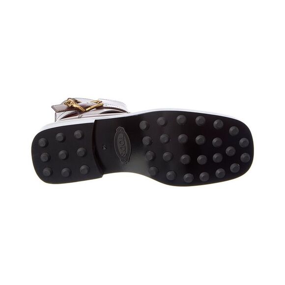 Tod’S Leather Boot, Red - Picture 4 of 5